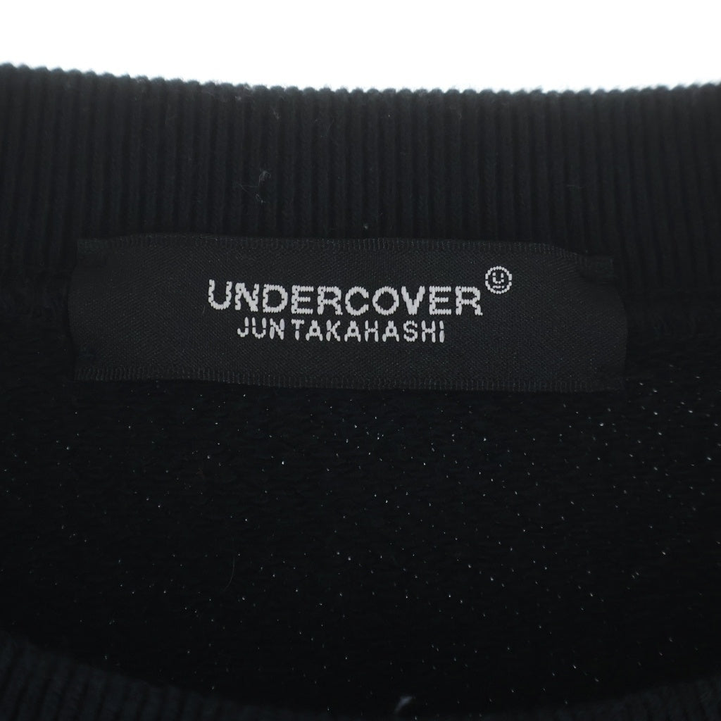 UNDERCOVER(アンダーカバー) 21AW UD ロゴデザイン クルーネック スウェット トレーナー グレー UC2A4893-4