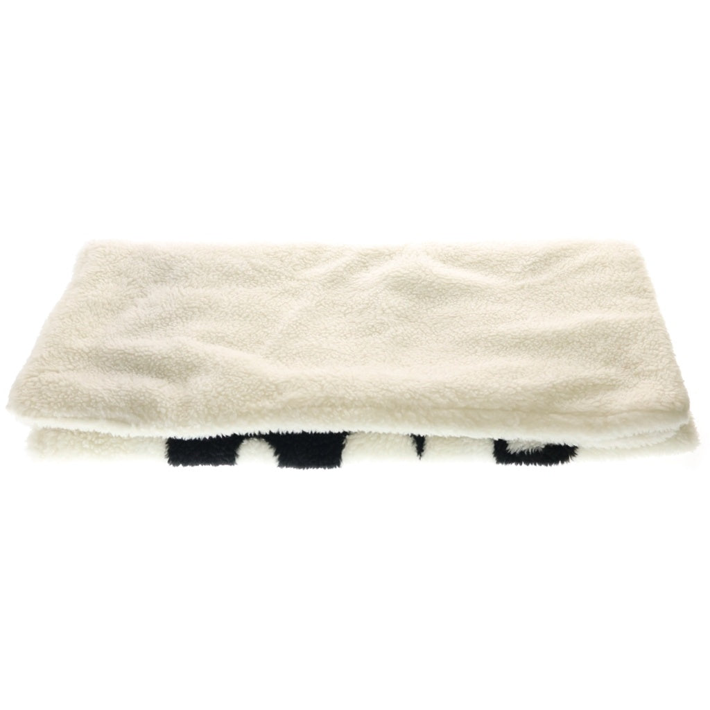 BALENCIAGA(バレンシアガ) 3B LOGO SOFT PADED BLANKET ロゴデザイン ソフト ブランケット ホワイト 673510 レディース