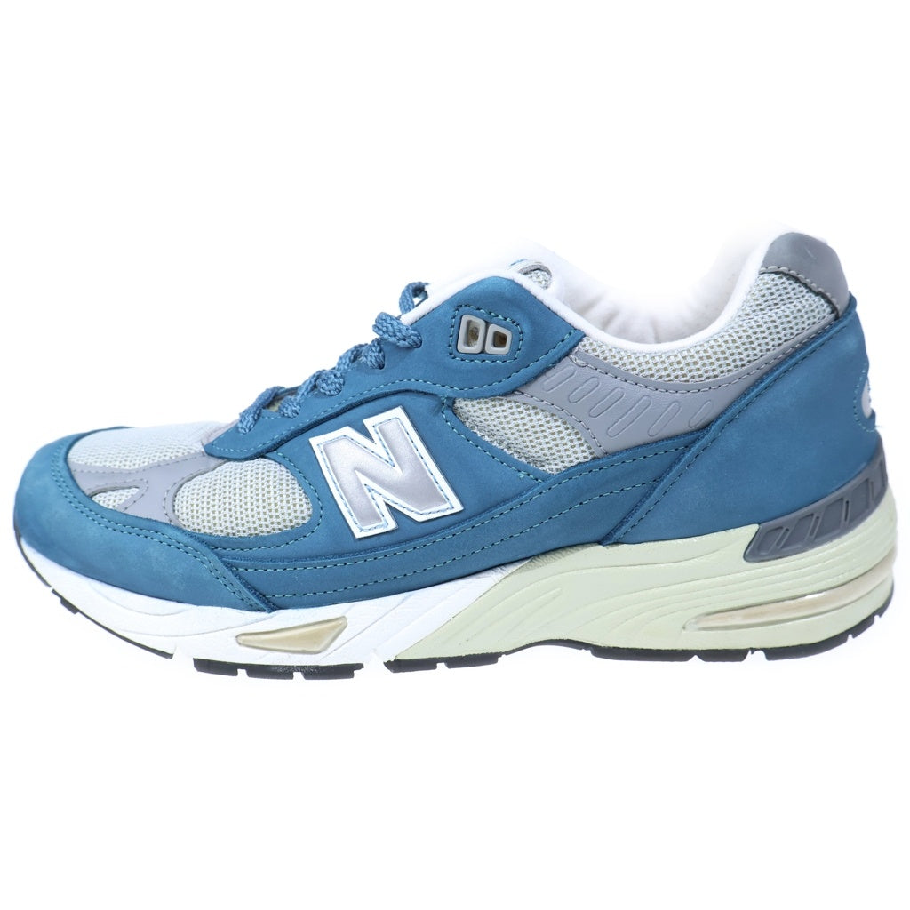 New Balance(ニューバランス) M991BSG UK製 スエード ローカットスニーカー ブルー/グレー US8/26cm