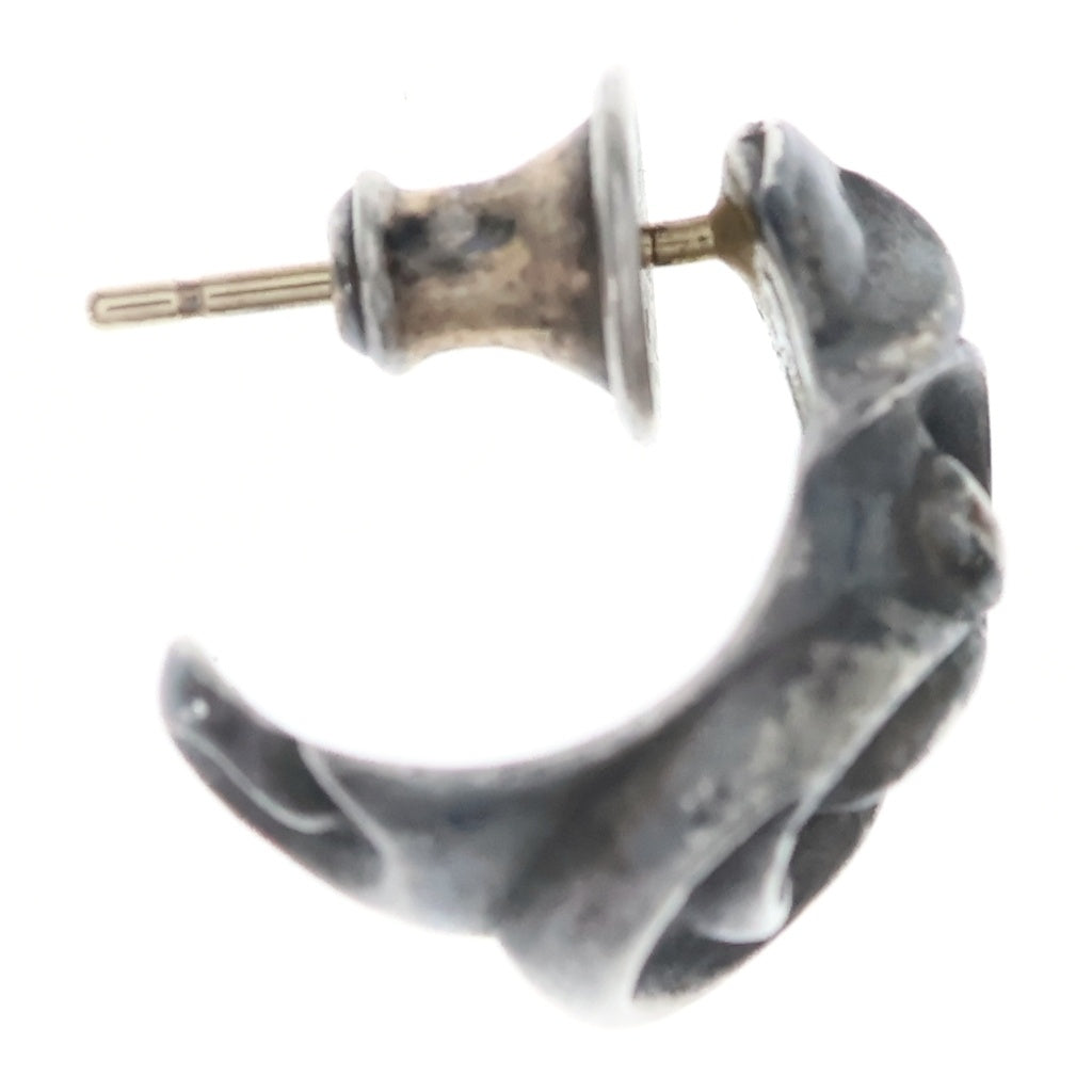CHROME HEARTS(クロムハーツ) CARVED TEARDROP カーブドティアドロップ ピアス シルバー BCA091