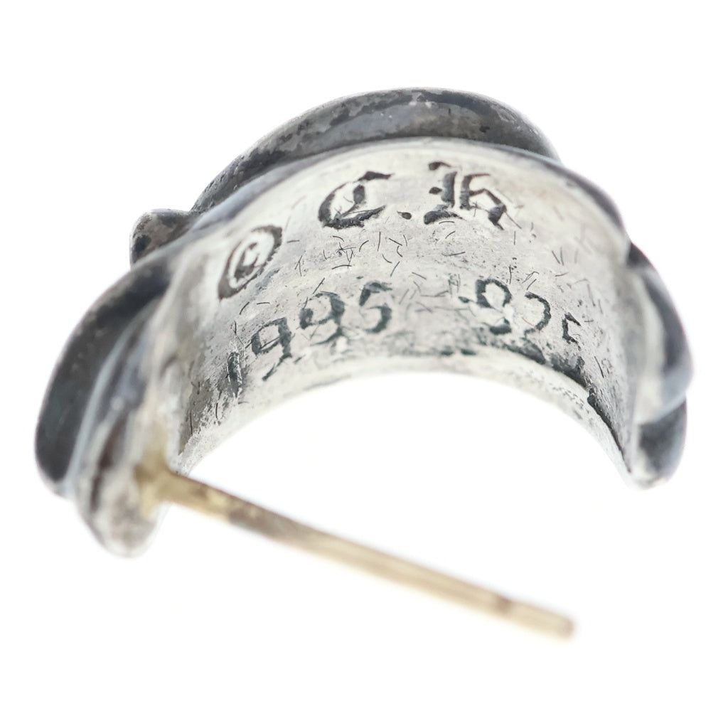 CHROME HEARTS(クロムハーツ) CARVED TEARDROP カーブドティアドロップ ピアス シルバー BCA091