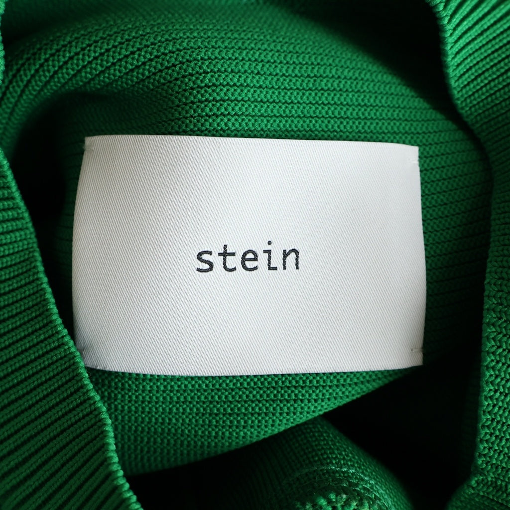 Stein(シュタイン) 23SS HIGH COUNT CROSSOVER KNIT ハイカウント クロスオーバー ニット セーター グリーン ST.539