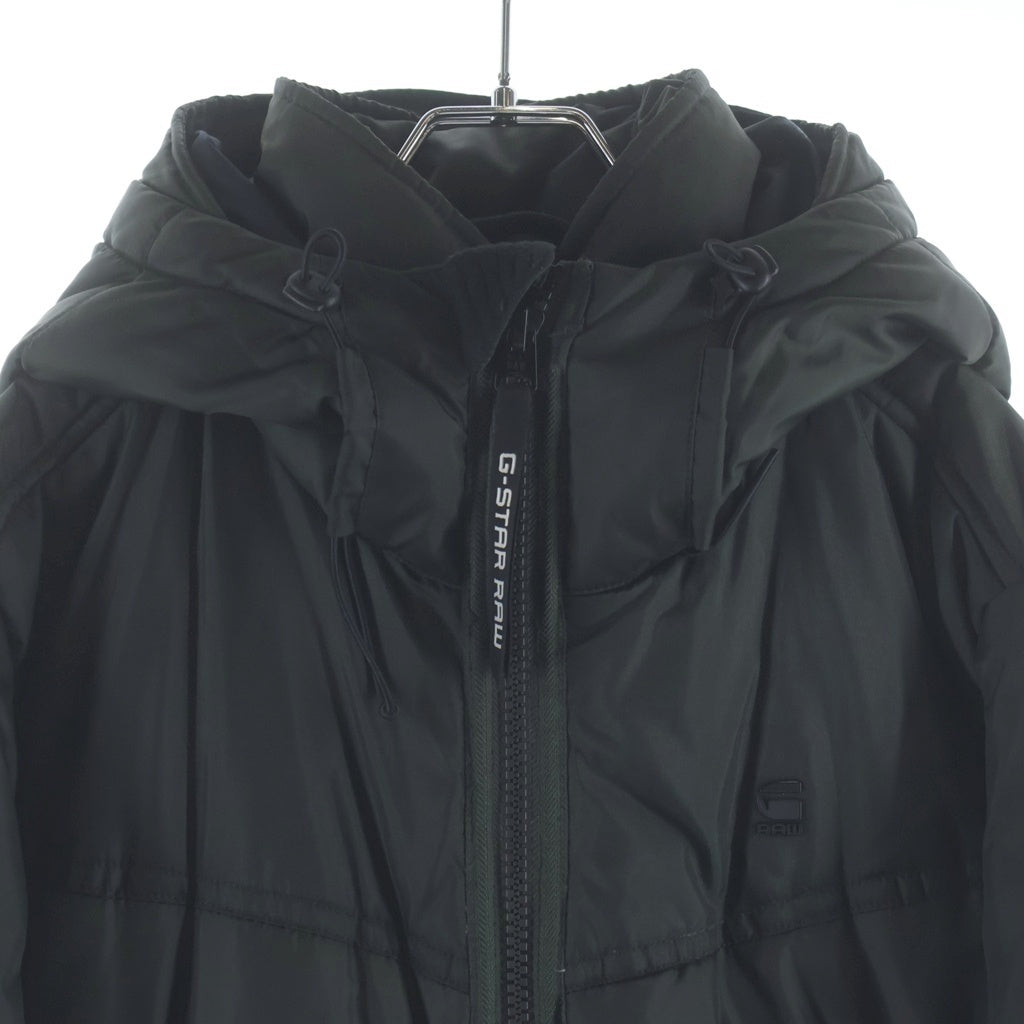 G-STAR RAW(ジースターロウ) Quilted Hooded Puffer Jacket キルテッド フーデッドパファージャケット カーキ D17452