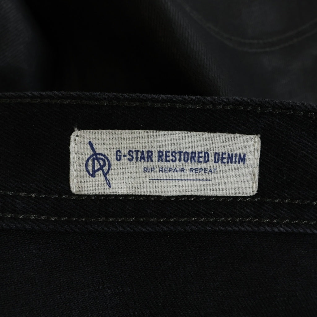 G-STAR RAW(ジースターロウ) Pilot Slim Jeans パイロットスリム コーティング デニムパンツ ブラック D20505