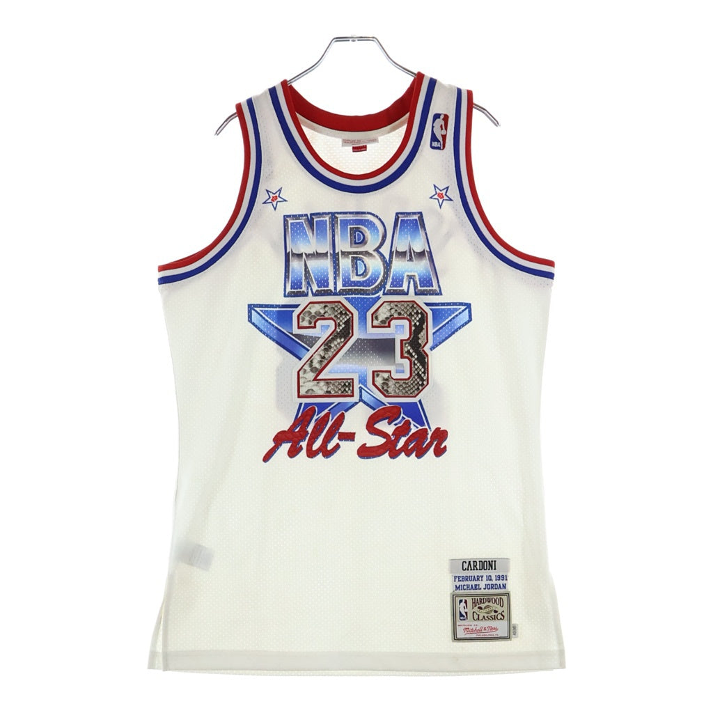 Mitchell&Ness(ミッチェル アンド ネス) 1991 ALLSTAR JORADAN オールスター イースターカンファレンス マイケルジョーダン ゲームシャツ タンクトップ ホワイト 7226A 001071