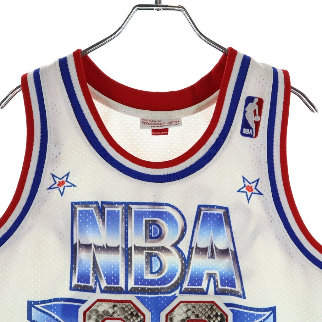 Mitchell&Ness(ミッチェル アンド ネス) 1991 ALLSTAR JORADAN オールスター イースターカンファレンス マイケルジョーダン ゲームシャツ タンクトップ ホワイト 7226A 001071