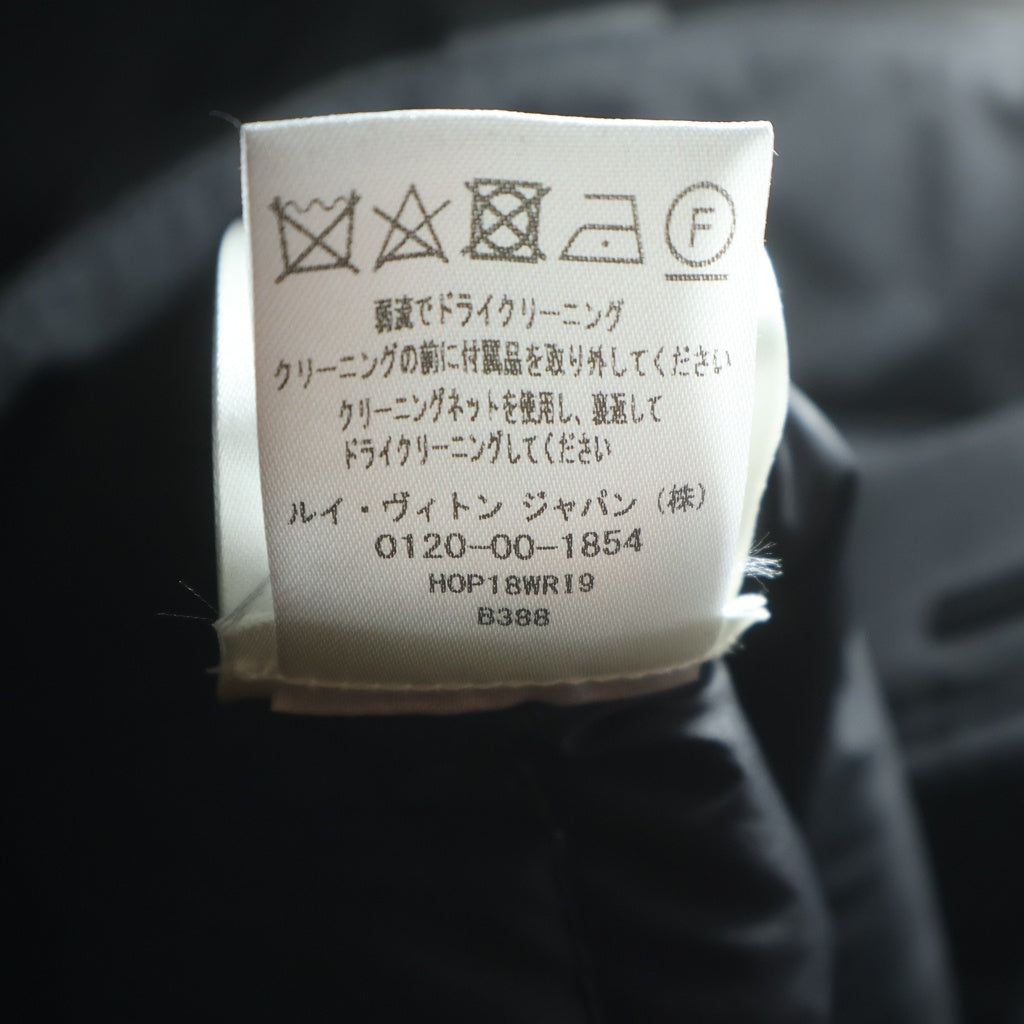 LOUIS VUITTON(ルイヴィトン) 23SS DOWN SKI PANTS ロゴエンブロイダリー ダウン スキーパンツ ブラック RM231M RI9 HOP18W