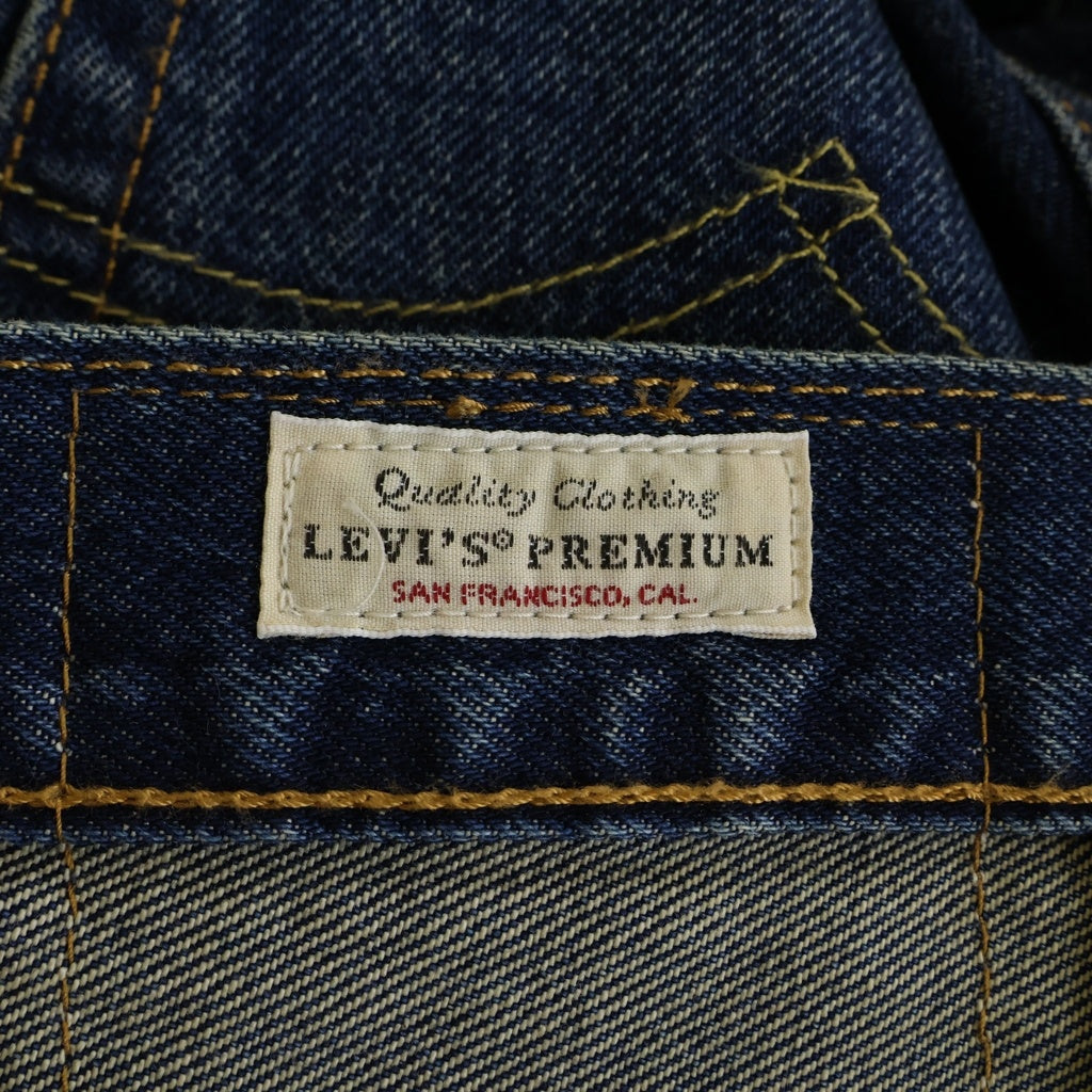 Levi's premium(リーバイスプレミアム) 00501-3544 ORIGINAL ボタンフライ ストレートデニムパンツ インディゴ