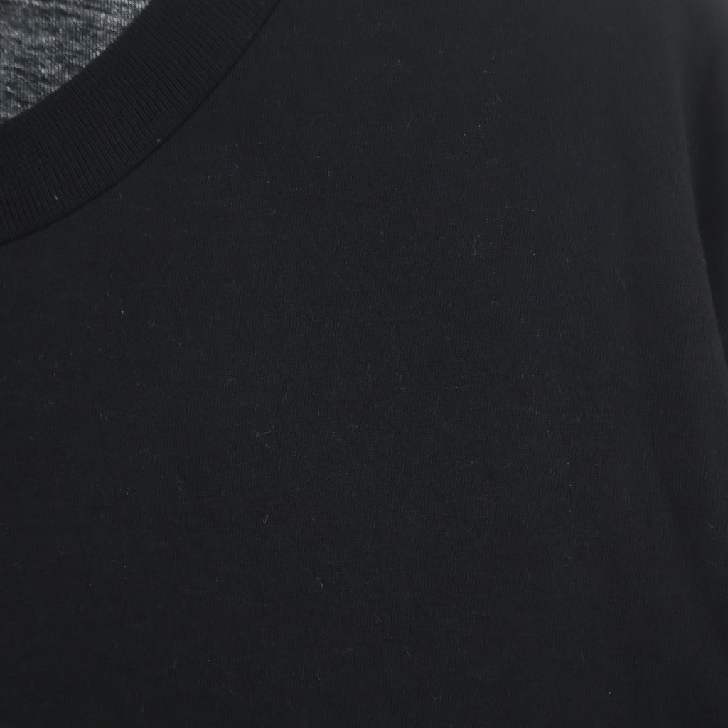 MONCLER(モンクレール) 20AW MAGLIA マグリア フロントロゴプリント クルーネック半袖Tシャツ カットソー ブラック F20918C76510