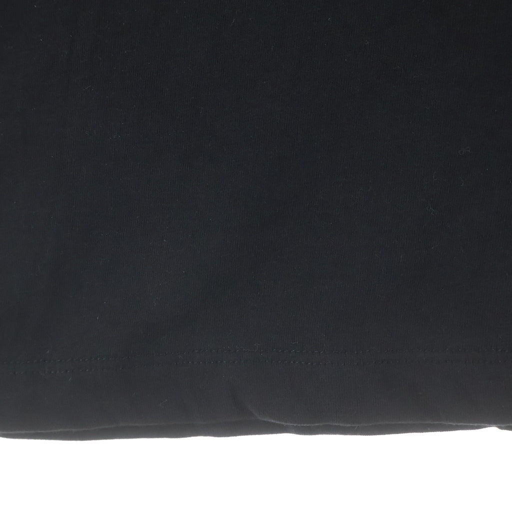MONCLER(モンクレール) 20AW MAGLIA マグリア フロントロゴプリント クルーネック半袖Tシャツ カットソー ブラック F20918C76510