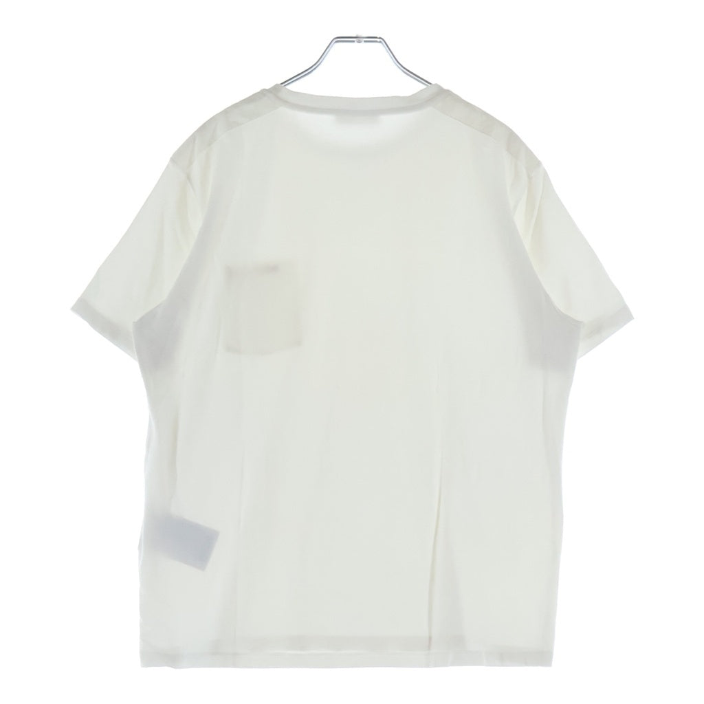 PRADA(プラダ) ポケットロゴプリント クルーネック半袖Tシャツ カットソー ホワイト SJN250 R192