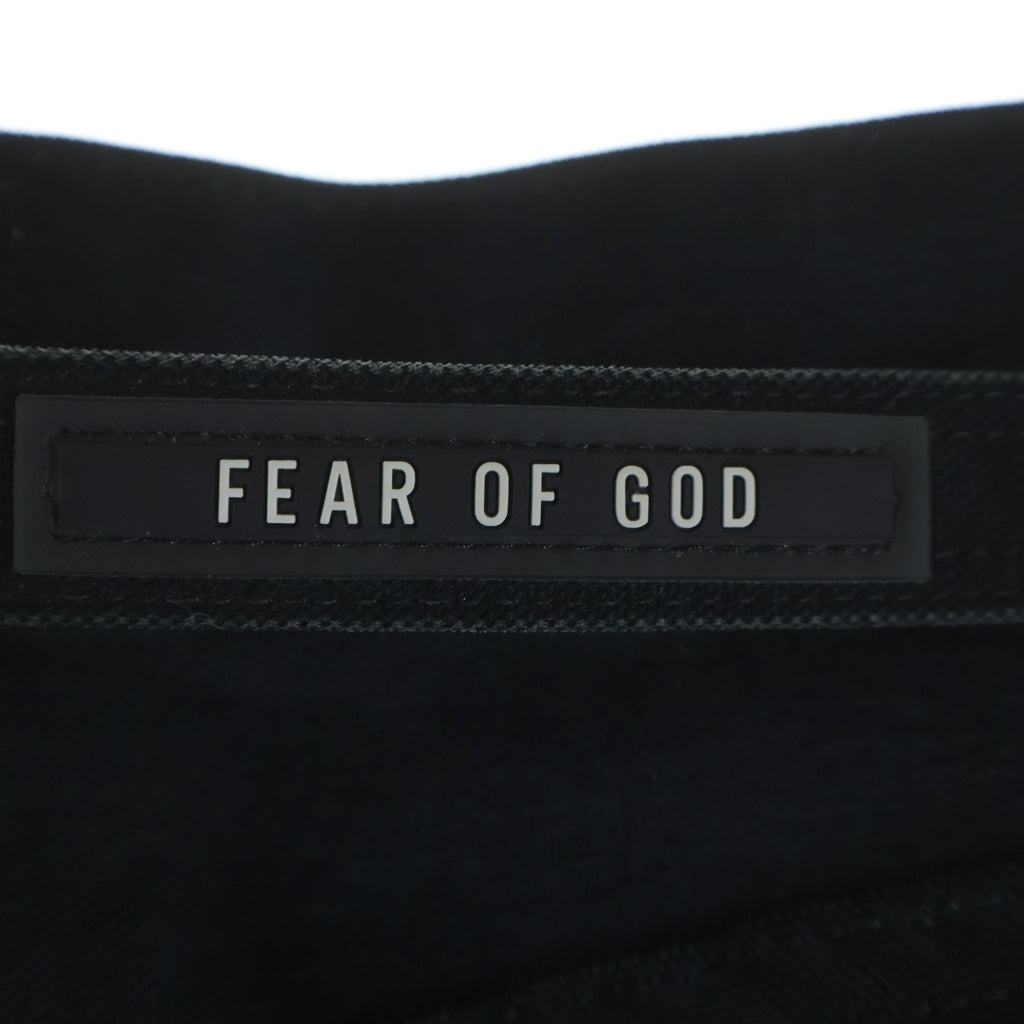 FEAR OF GOD ESSENTIALS(フィアオブゴッド エッセンシャルズ) SIXTH COLLECTION RELAXED DENIM JEAN シックスコレクション リラックスデニムジーンズ パンツ ブラック