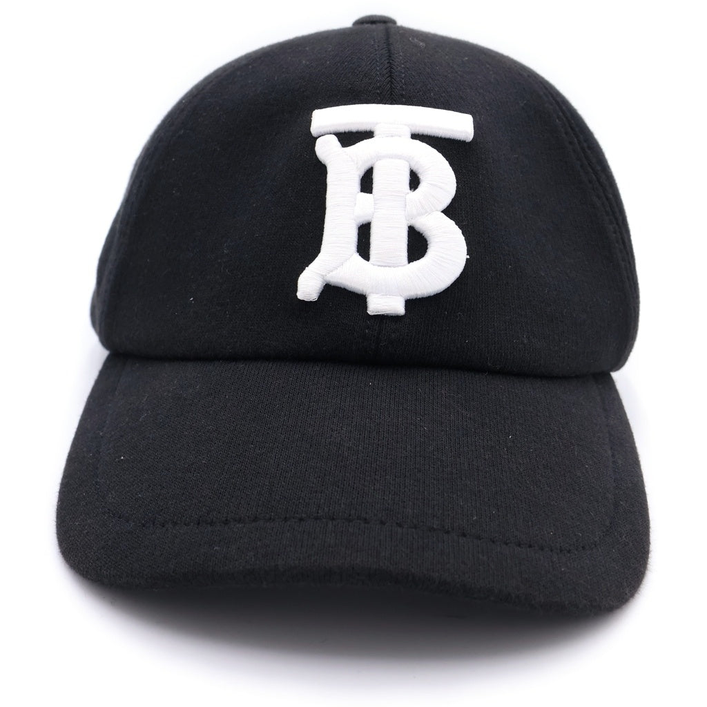 BURBERRY(バーバリー) BASEBALL CAP ロゴエンブロイダリー ベースボールキャップ 帽子 ブラック 8038141