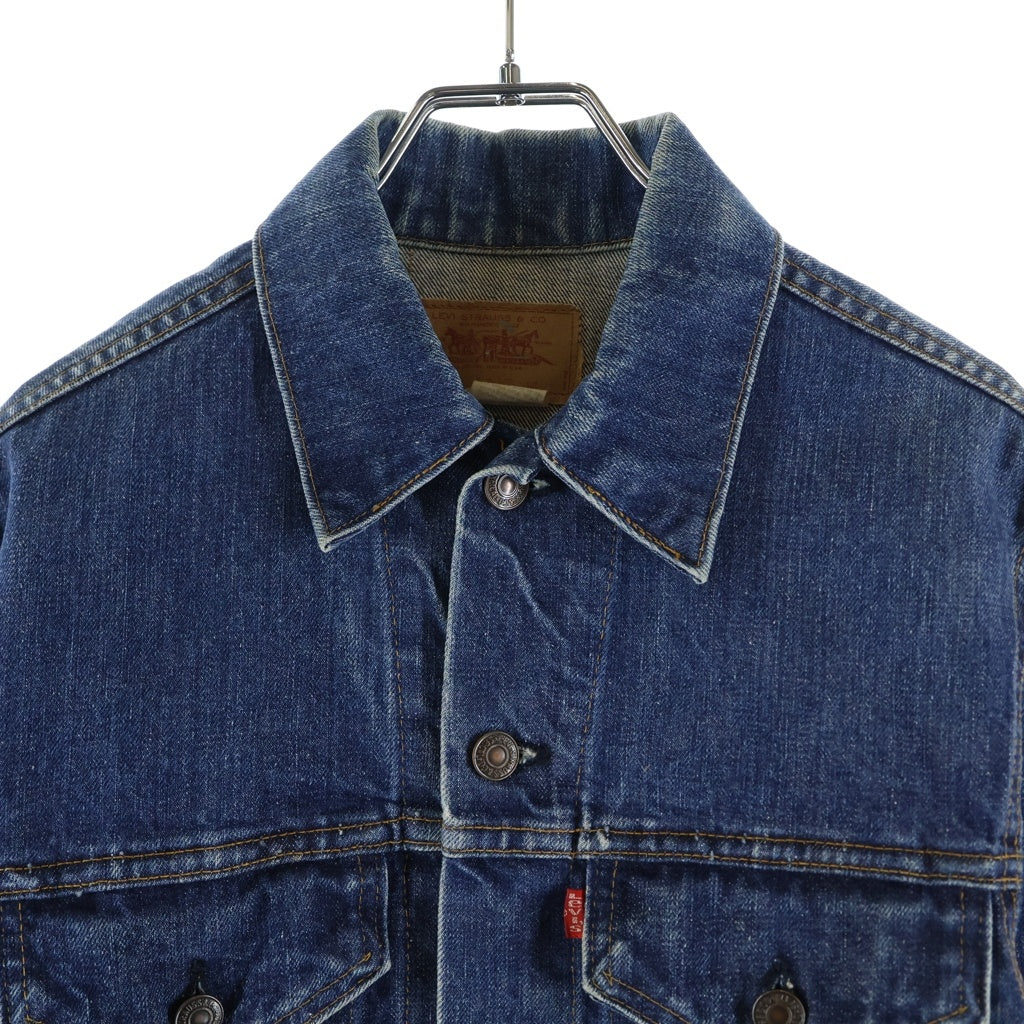 Levi's(リーバイス) 70S VINTAGE 70505-0217 ボタン裏52 スモール e 紙パッチ 4th フォース ヴィンテージ デニムトラッカージャケット インディゴ