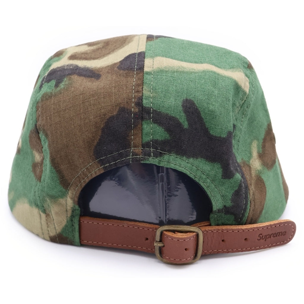 SUPREME(シュプリーム) 15SS Ripstop Camp Cap リップストック 迷彩柄 キャンプキャップ 帽子 カーキ
