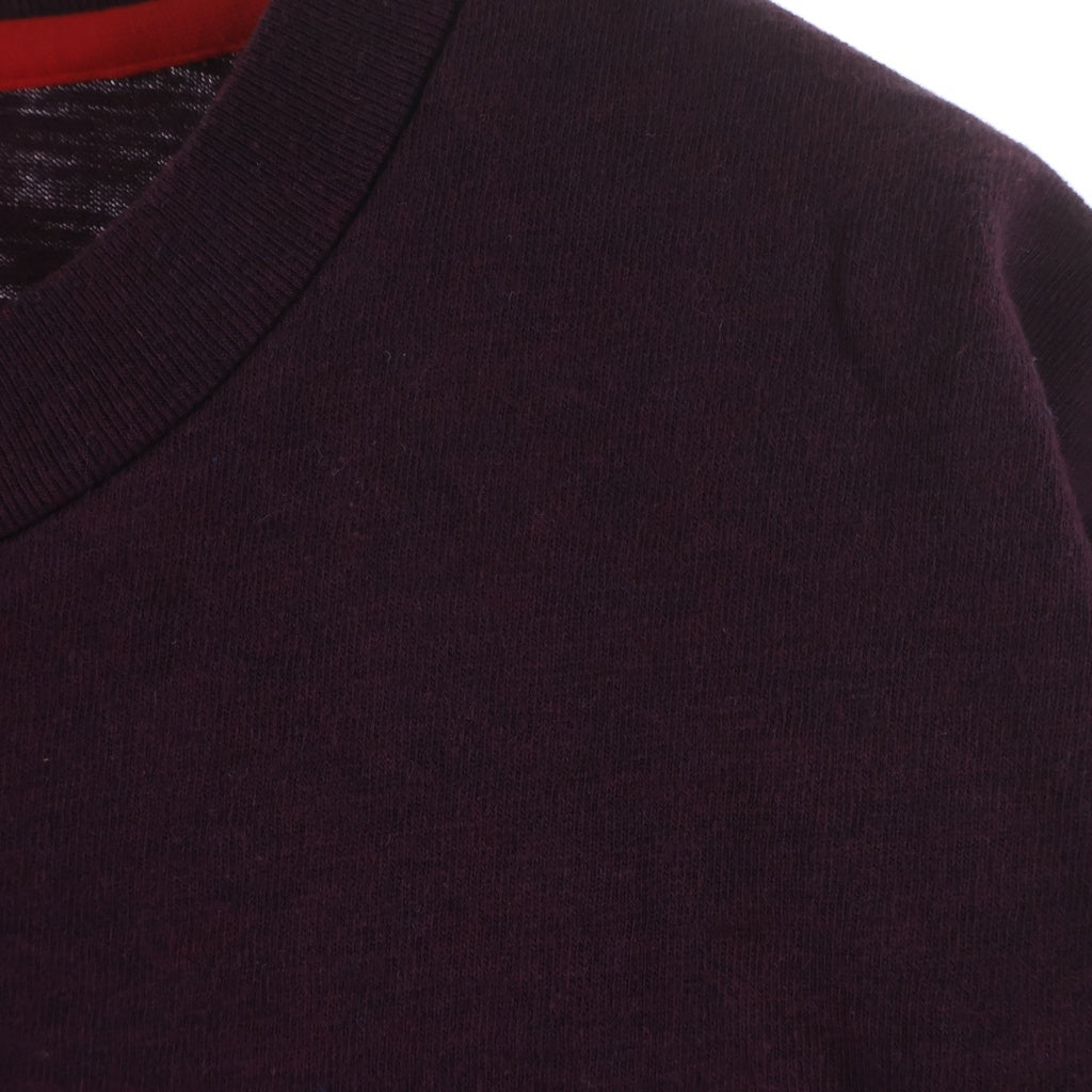 SUPREME(シュプリーム) 15AW Summit L/S Tee サミット ロゴデザイン クルーネック カットソー 長袖Tシャツ パープル