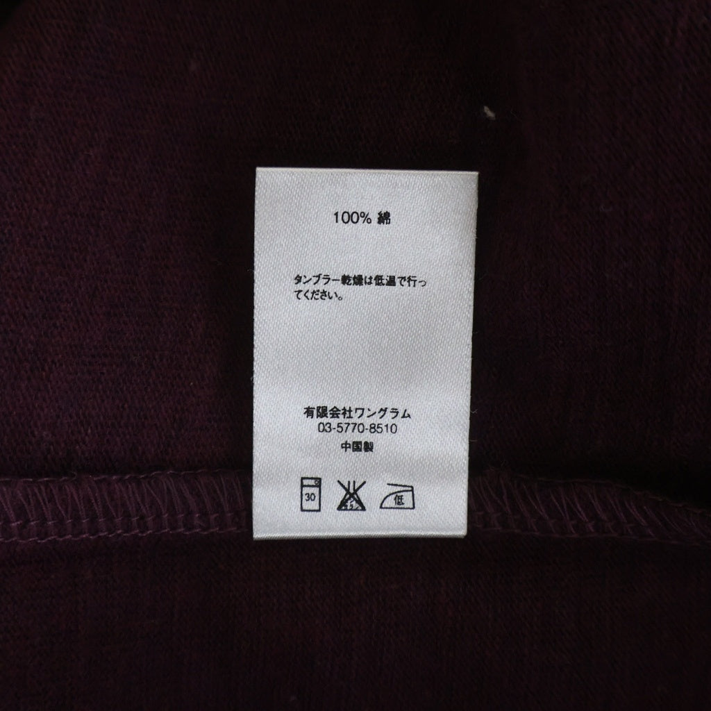 SUPREME(シュプリーム) 15AW Summit L/S Tee サミット ロゴデザイン クルーネック カットソー 長袖Tシャツ パープル