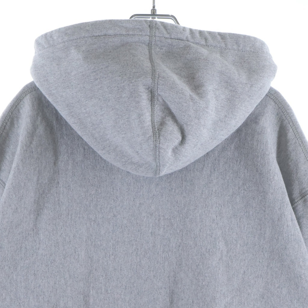 SUPREME(シュプリーム) 21SS ×KAWS Chalk Logo Hooded Sweatshirt カウズ チョーク ロゴ プルオーバースウェットパーカー フーディー グレー