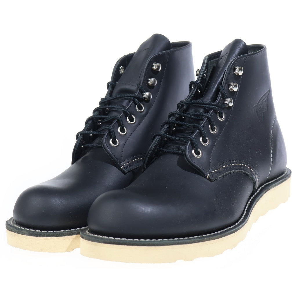 RED WING(レッド ウイング) 8165 6-INCH CLASSIC ROUND シックスインチ クラシック ラウンド レザー レースアップブーツ ブラック