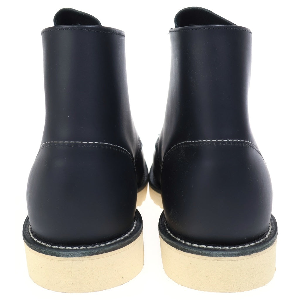 RED WING(レッド ウイング) 8165 6-INCH CLASSIC ROUND シックスインチ クラシック ラウンド レザー レースアップブーツ ブラック