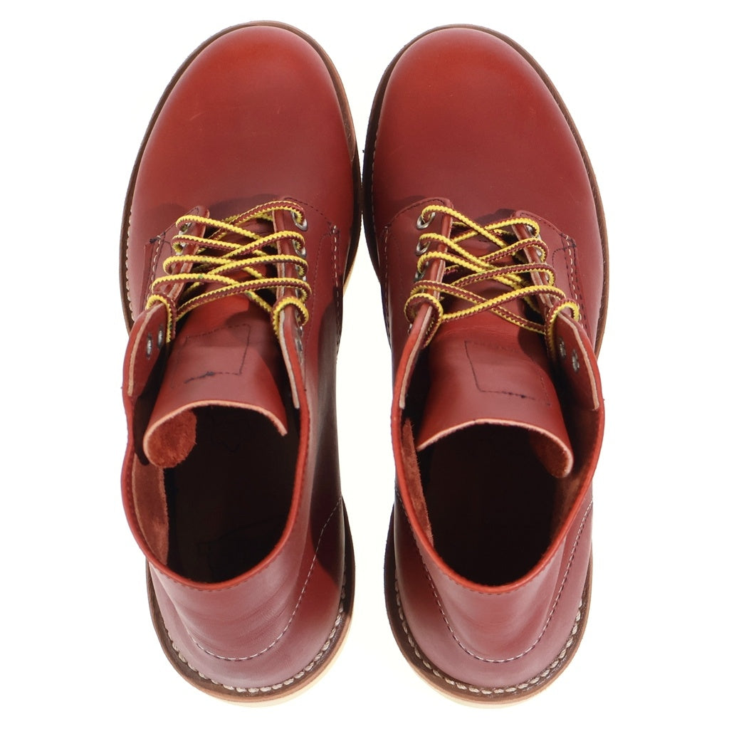 RED WING(レッド ウイング) 8166 6-INCH CLASSIC ROUND シックスインチ クラシック ラウンド レザー レースアップブーツ ワインレッド