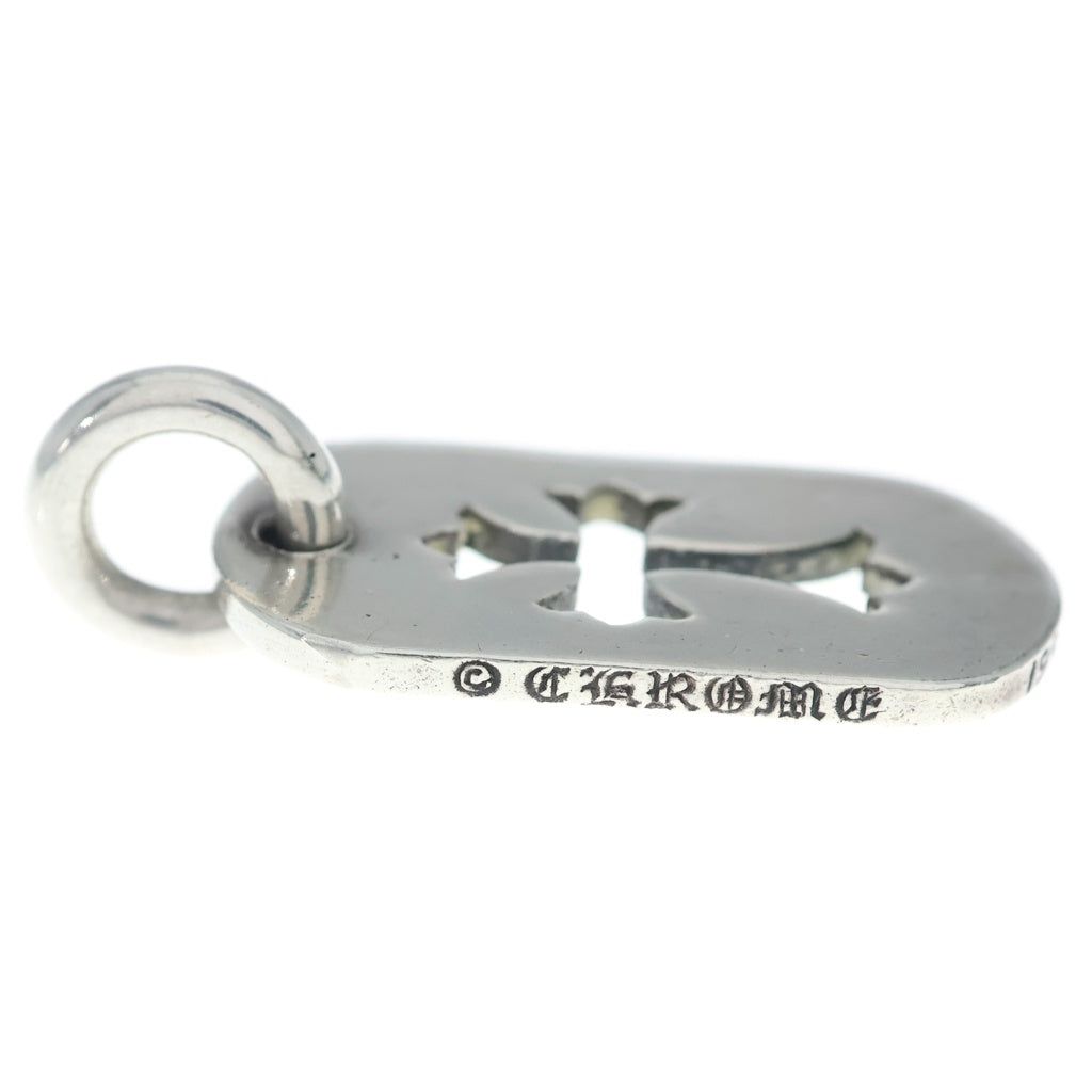 CHROME HEARTS(クロムハーツ) D TAG SML CO CRS カットアウトクロスドッグタグ スモール ペンダントトップ シルバー BCA242