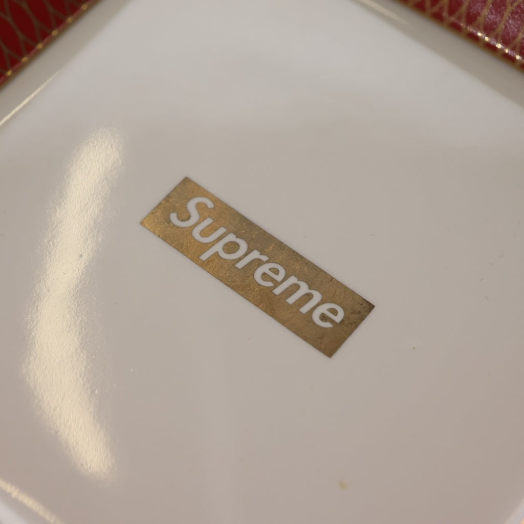 SUPREME(シュプリーム) 22AW Small Ashtray Red スモール アッシュトレイ 灰皿 レッド/ホワイト ■