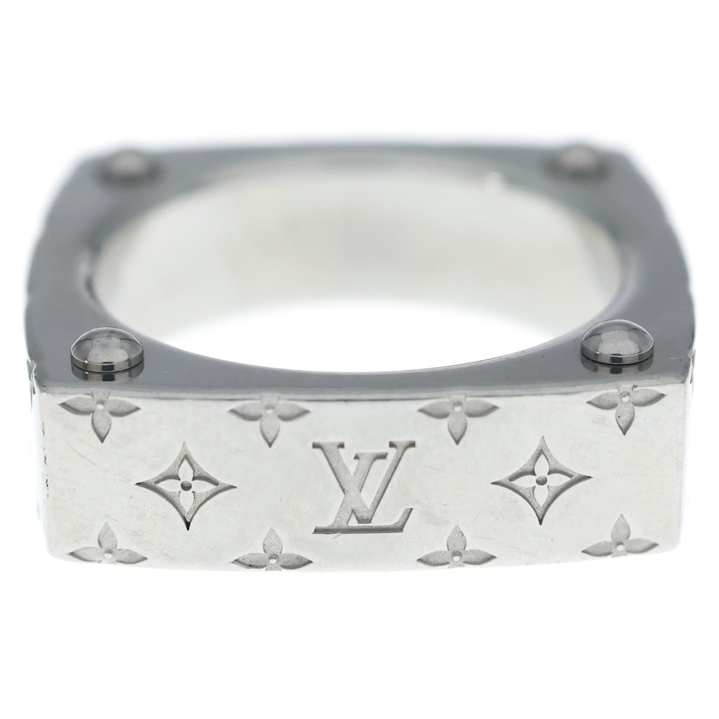 LOUIS VUITTON(ルイヴィトン) バーグ モノグラム ボールド リング シルバー M00694