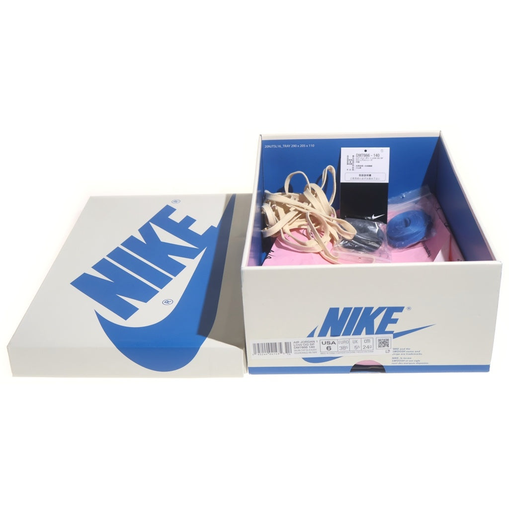 NIKE(ナイキ) ×TRAVIS SCOTT FRAGMENT DESIGN AIR JORDAN 1 LOW トラヴィススコット フラグメント エアジョーダン1 ローカットスニーカー US6/24cm DM7866-140