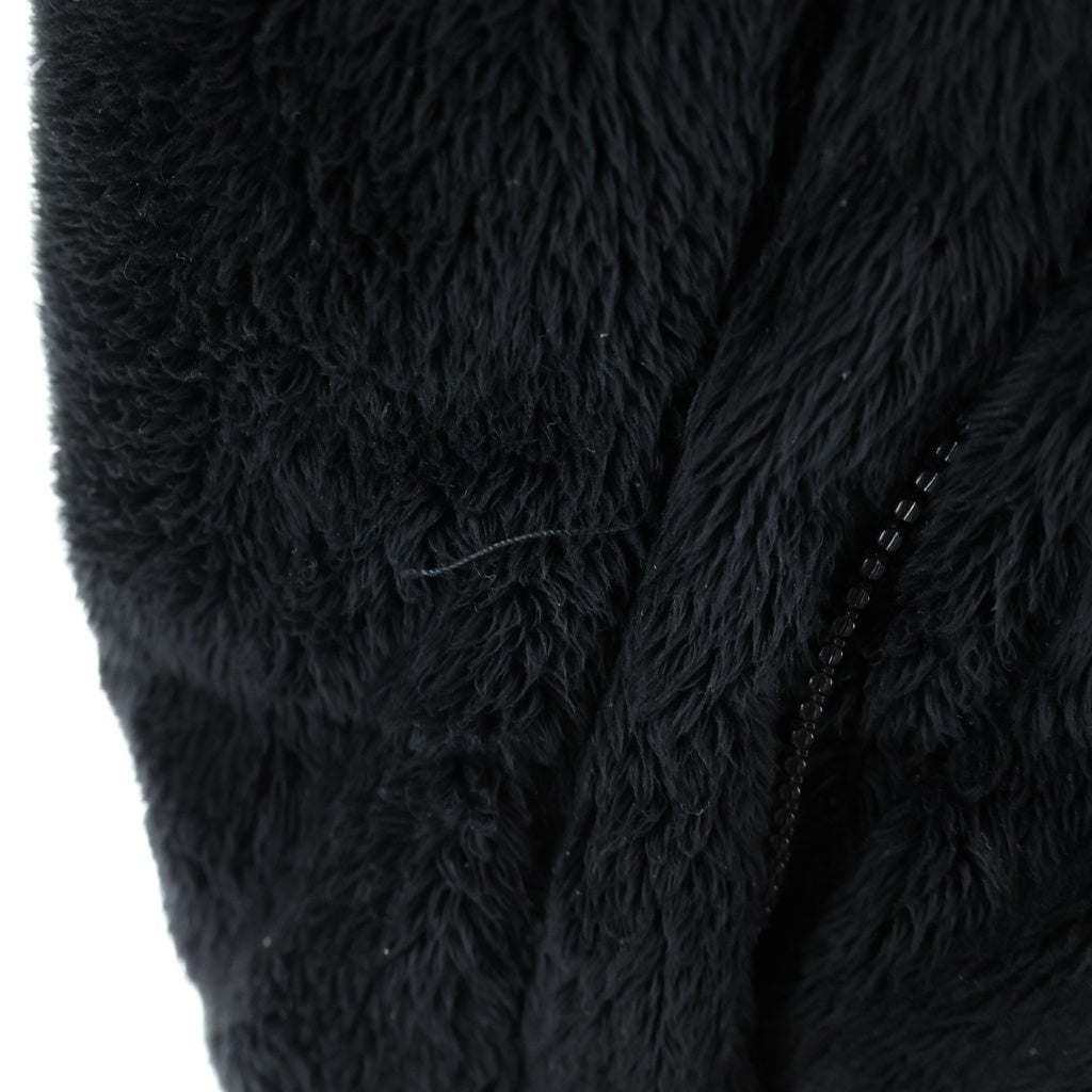 THE NORTH FACE(ザノースフェイス) VERSA VELOUR NUPTSE JACKET バーサ ベロア フロントロゴ ヌプシ ジップアップ ダウンジャケット ブラック NF0A84F7