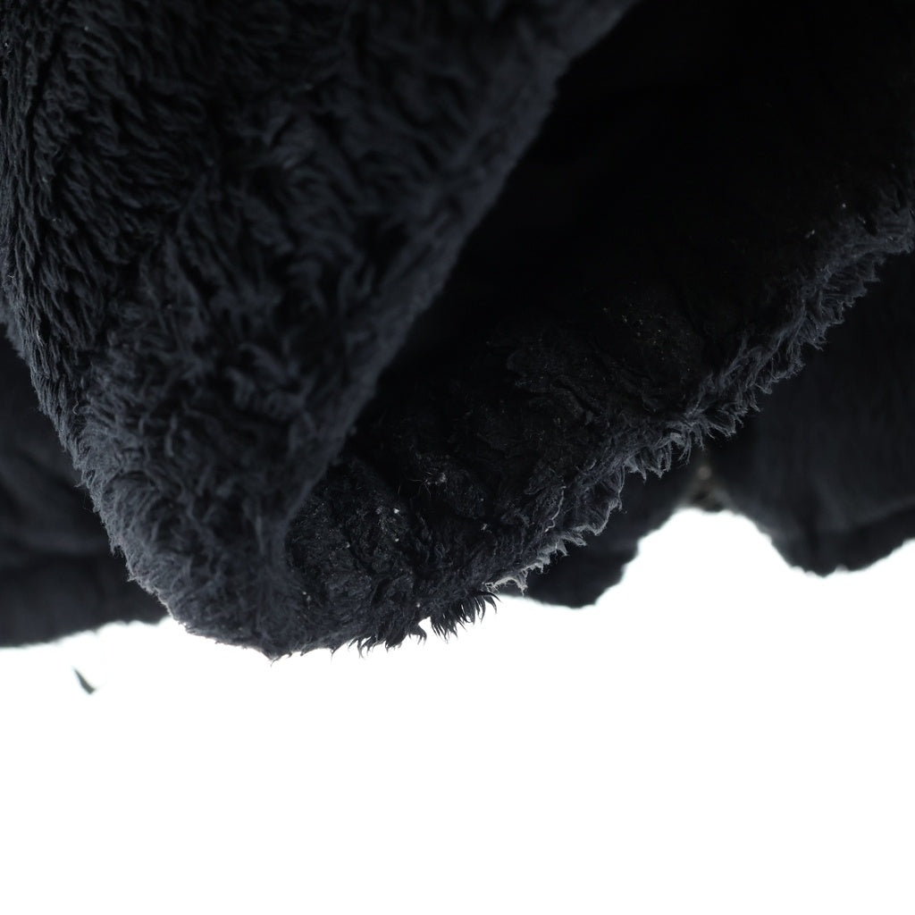 THE NORTH FACE(ザノースフェイス) VERSA VELOUR NUPTSE JACKET バーサ ベロア フロントロゴ ヌプシ ジップアップ ダウンジャケット ブラック NF0A84F7