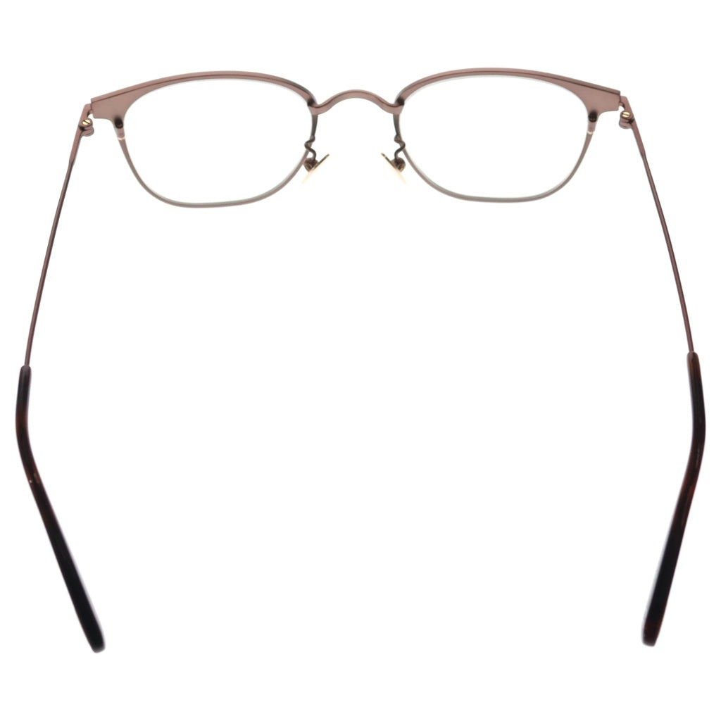 TOM FORD(トムフォード) クラシカルシェイプ メタルフレーム ブルーライトカットレンズ メガネ サングラス 眼鏡 ブラウン TF5864-D-8