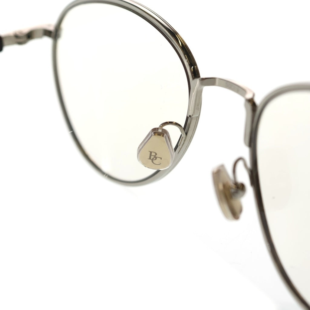 BRUNELLO CUCINELLI(ブルネロクチネリ) BC1003T ラウンドフレーム サングラス メガネ シルバー