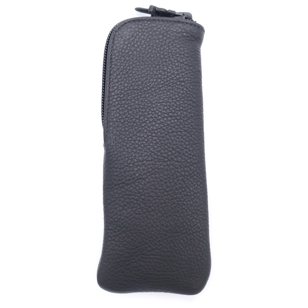 CHROME HEARTS(クロムハーツ) CASE レザー ダガージップ アイウェア メガネケース ブラック