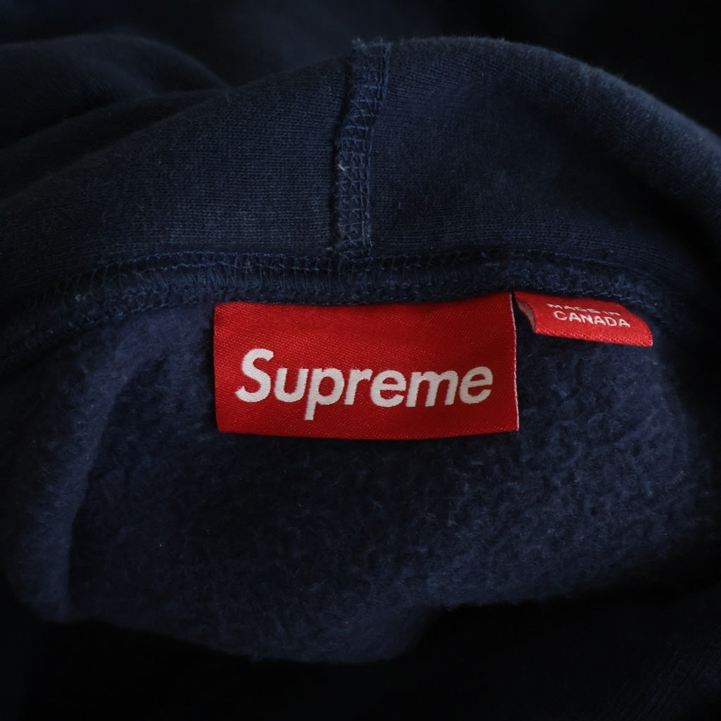 SUPREME(シュプリーム) 24AW Box Logo Hooded Sweatshirt ボックスロゴ スウェットフーディプルオーバーパーカー ネイビー