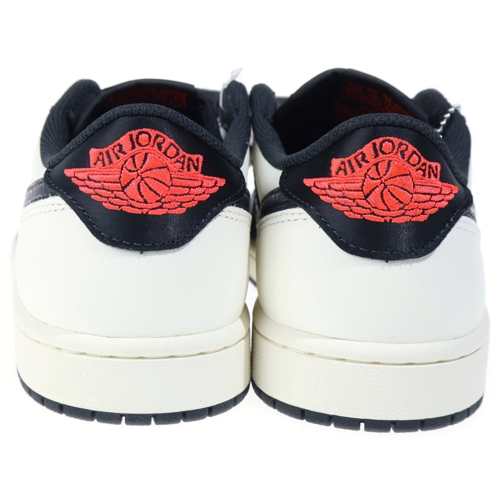 NIKE(ナイキ) AIR JORDAN 1 RETRO LOW OG PSG エアジョーダン1 レトロ パリサンジェルマン ローカットスニーカー ホワイト/レッド/ブラック US8/26cm HF8828-100