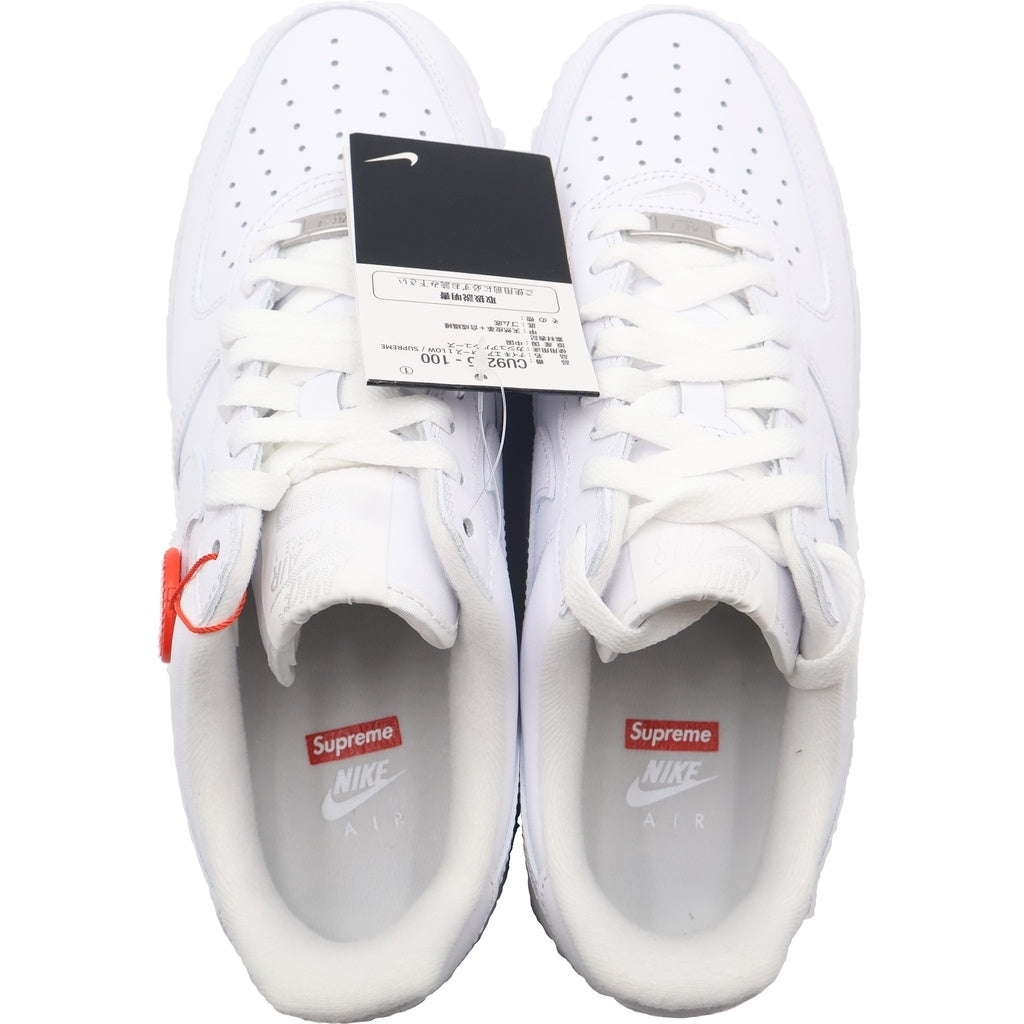 NIKE(ナイキ) ×SUPREME AIR FORCE 1 LOW シュプリーム エアフォース ローカットスニーカー ホワイト US9/27cm CU9225-100