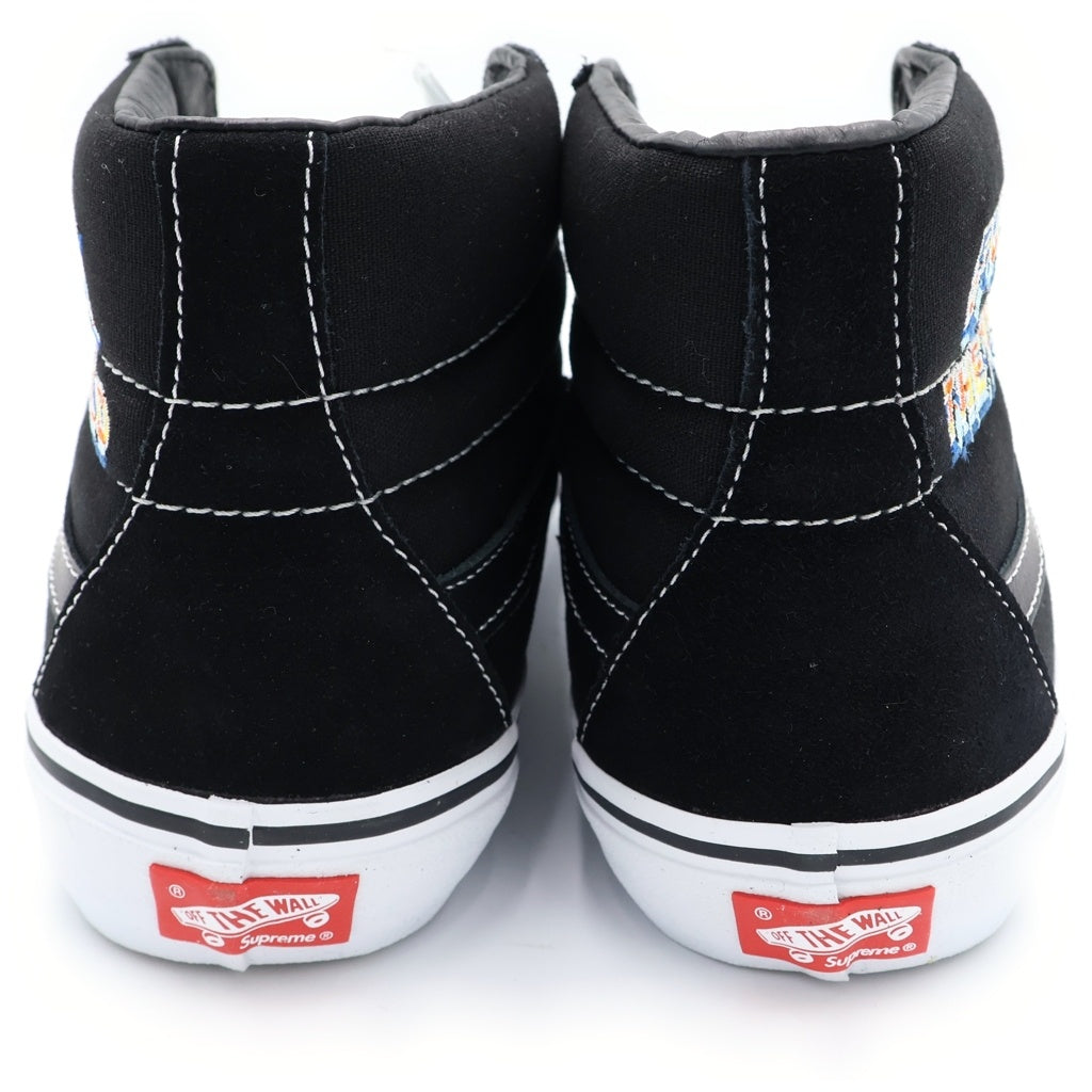 SUPREME(シュプリーム) ×Fuck The World SK8-HI PRO バンズ ファック ザ ワールド ハイカットスニーカー ブラック/ホワイト US8/26cm VN0A45JDSY1