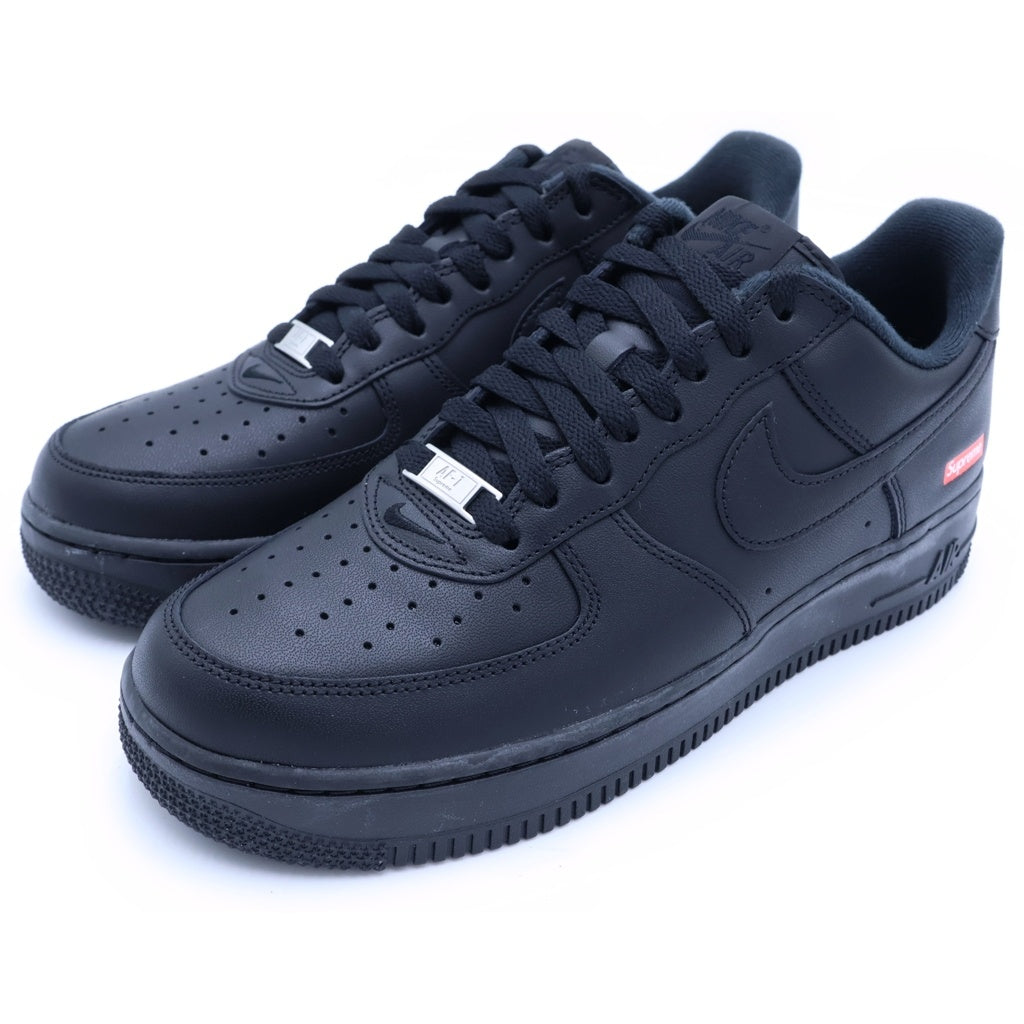 NIKE(ナイキ) ×SUPREME AIR FORCE 1 LOW シュプリーム エアフォース ローカットスニーカー ブラック US8.5/26.5cm CU9225-001