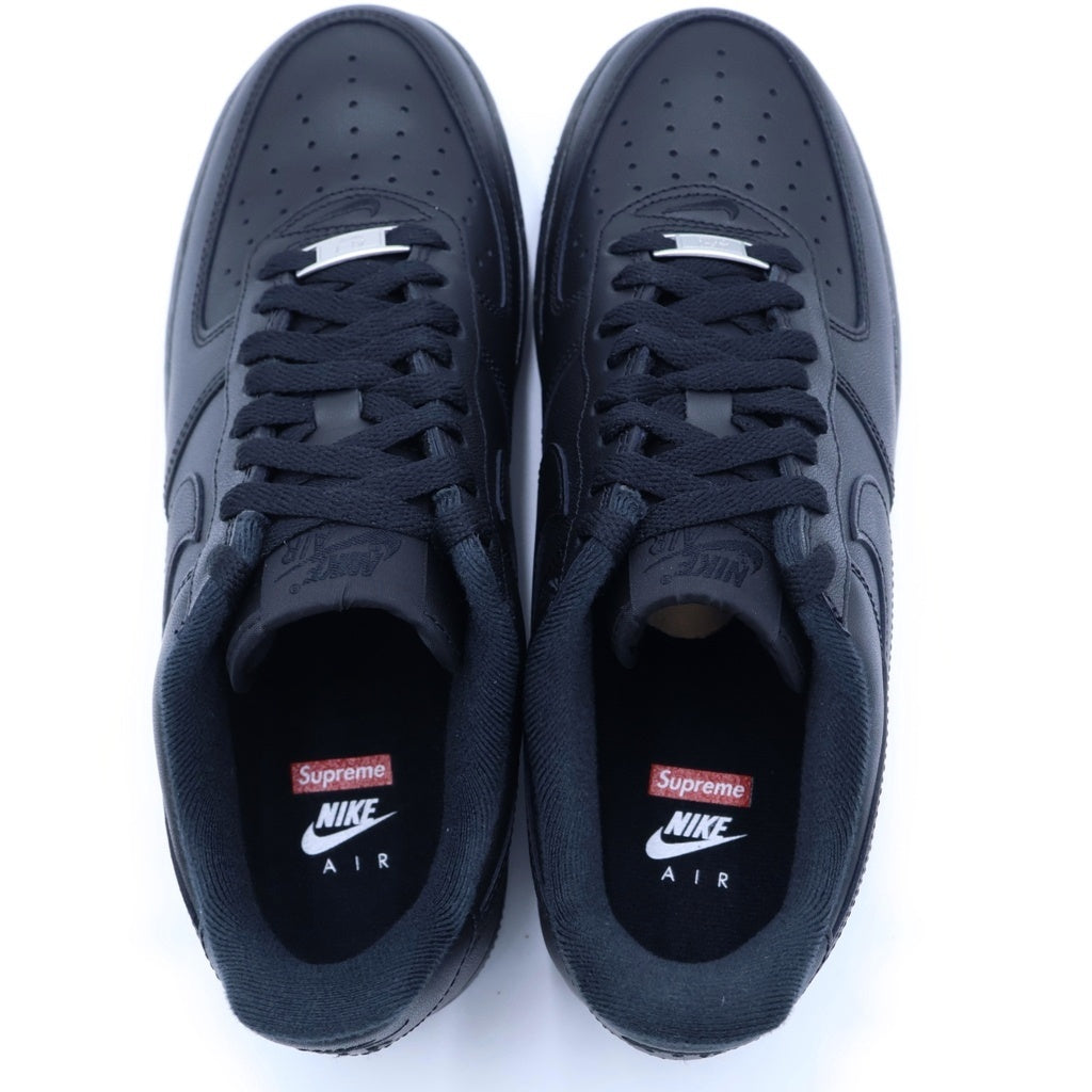 NIKE(ナイキ) ×SUPREME AIR FORCE 1 LOW シュプリーム エアフォース ローカットスニーカー ブラック US8.5/26.5cm CU9225-001
