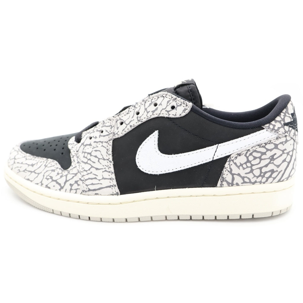 NIKE(ナイキ) AIR JORDAN 1 RETRO LOW OG BLACK CEMENT エアジョーダン1 レトロ ブラックセメント ローカットスニーカー グレー/ブラック US8/26cm CZ0790-001
