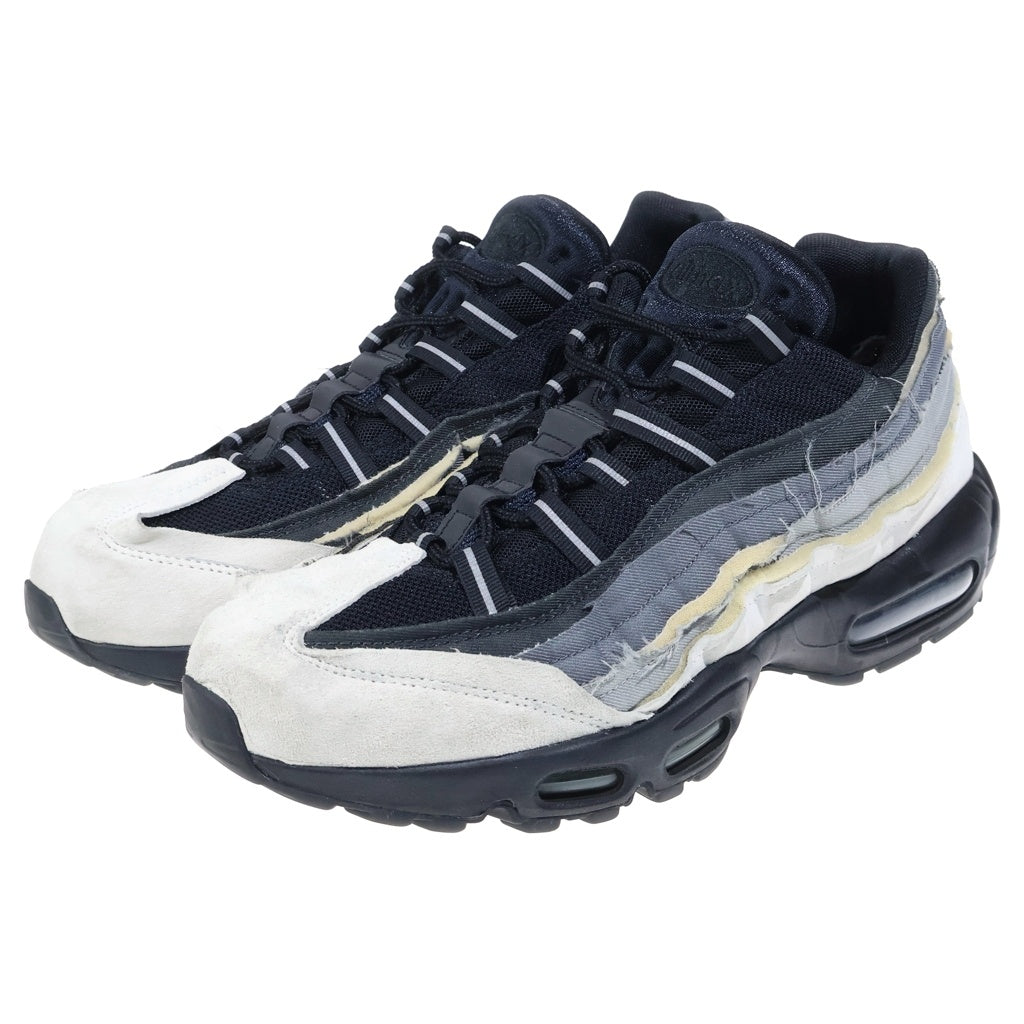 NIKE(ナイキ) ×COMME des GARCONS AIR MAX 95 コムデギャルソン エアマックス 95 ローカットスニーカー グレー US10/28cm CU8406-101