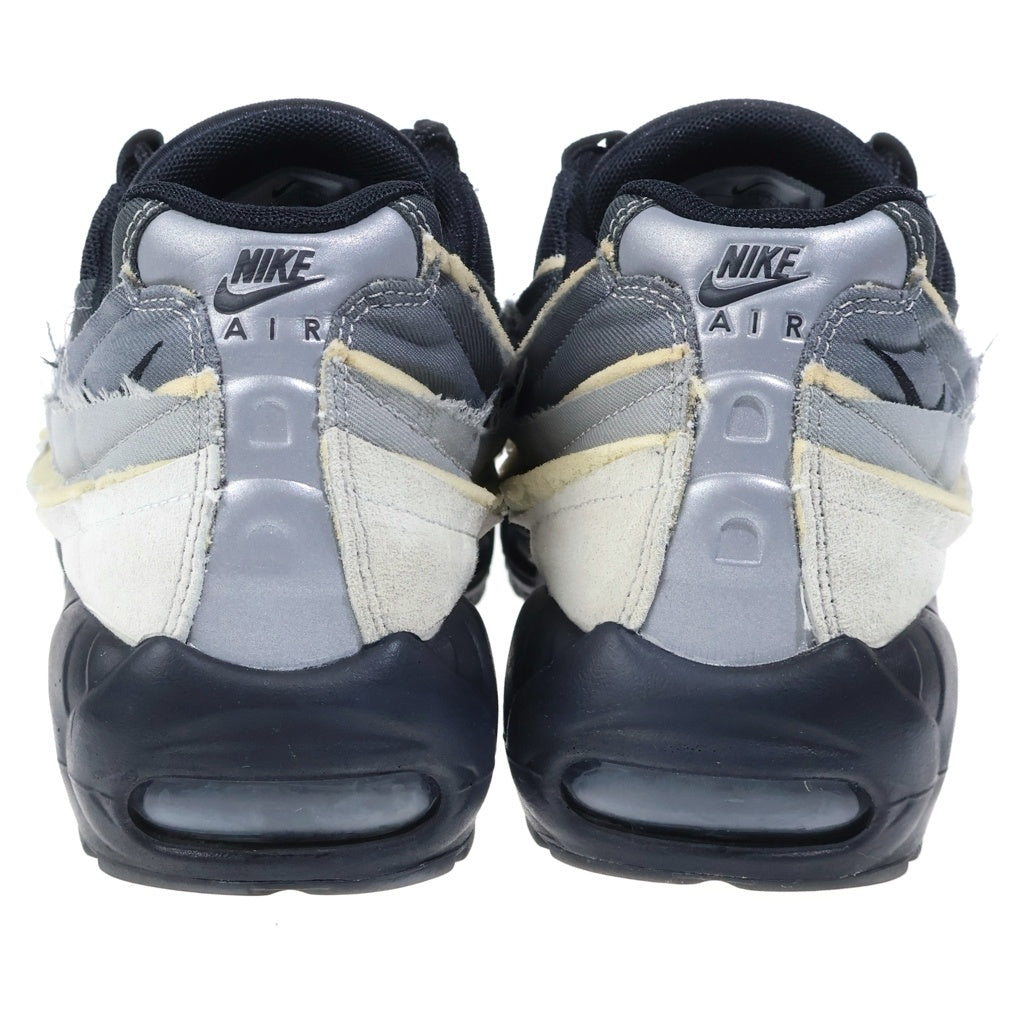 NIKE(ナイキ) ×COMME des GARCONS AIR MAX 95 コムデギャルソン エアマックス 95 ローカットスニーカー グレー US10/28cm CU8406-101