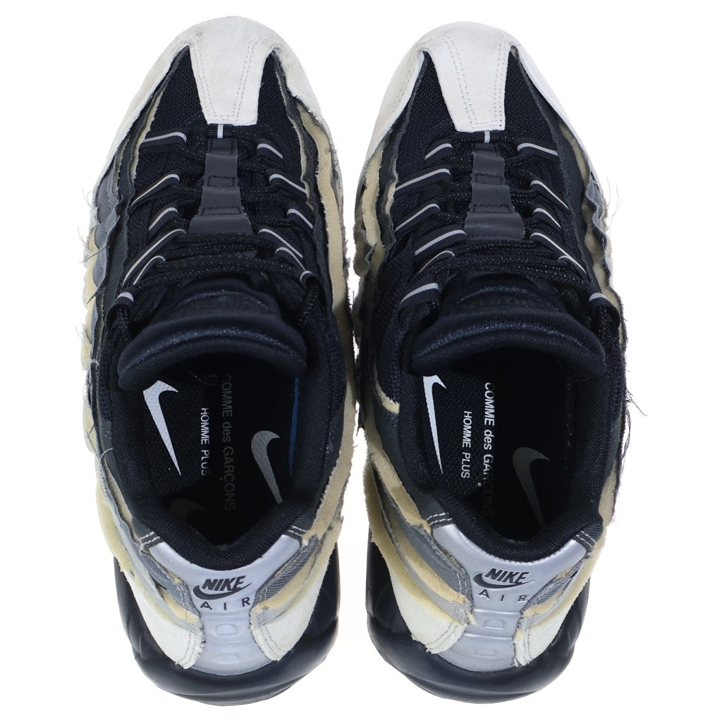 NIKE(ナイキ) ×COMME des GARCONS AIR MAX 95 コムデギャルソン エアマックス 95 ローカットスニーカー グレー US10/28cm CU8406-101