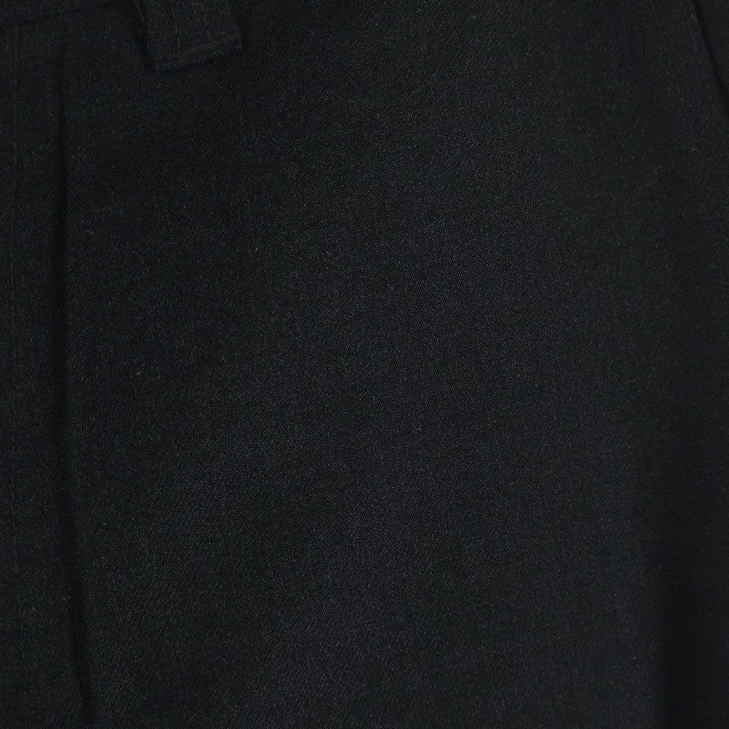 COMME des GARCONS HOMME(コムデギャルソンオム) 12AW AD2012 ジップフライ ストレート ウールスラックスパンツ ダークグレー HJ-P030