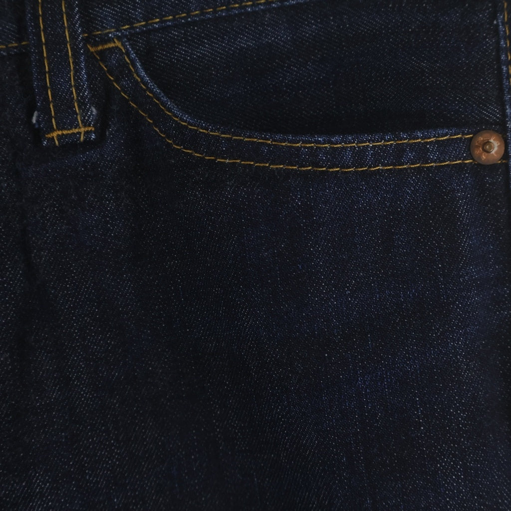 JUNYA WATANABE COMME des GARCONS(ジュンヤワタナベ コムデギャルソン) ×Levi's AD2009 505 リーバイス チェック柄ドッキング ジップフライデニムパンツ インディゴ WZ-P801