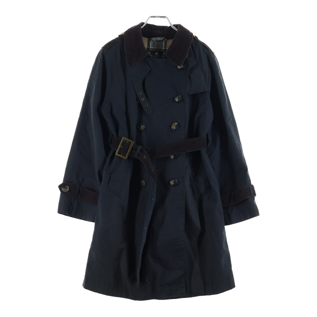 Barbour(バブアー) CHATSWORTH TRENCH チャッツワース オイルドコットン トレンチコート ブラック 1502373