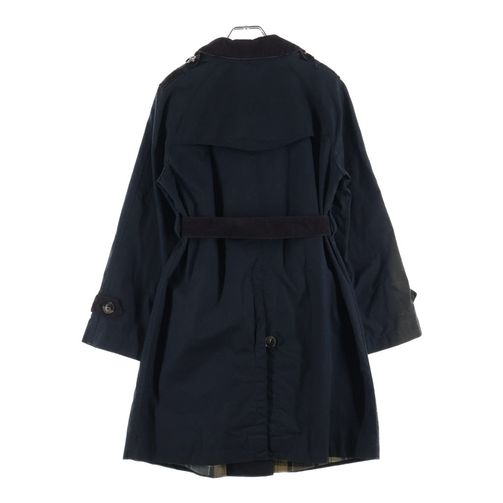 Barbour(バブアー) CHATSWORTH TRENCH チャッツワース オイルドコットン トレンチコート ブラック 1502373