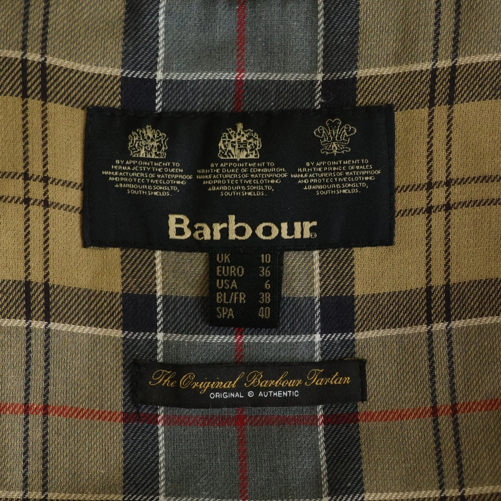 Barbour(バブアー) CHATSWORTH TRENCH チャッツワース オイルドコットン トレンチコート ブラック 1502373