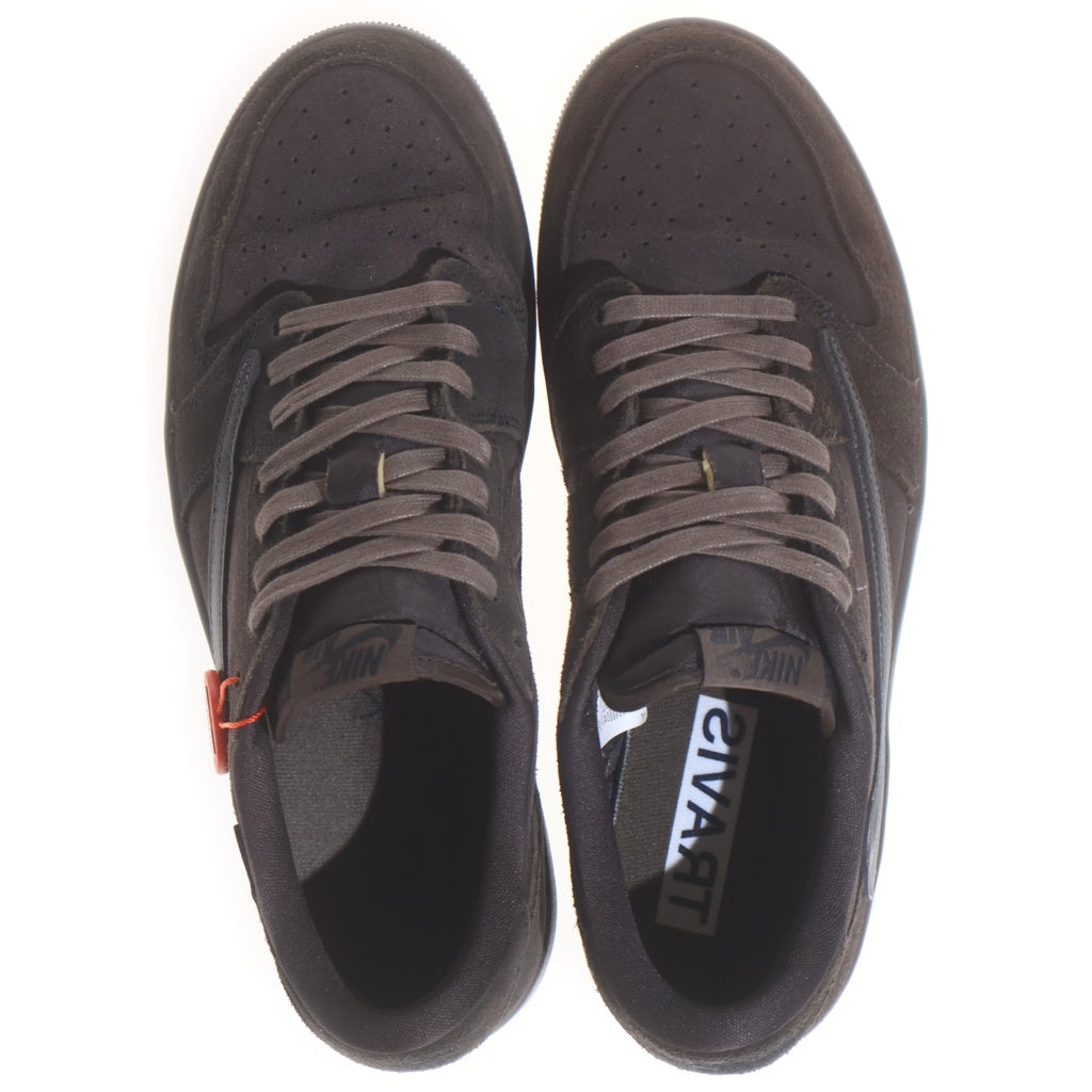 NIKE(ナイキ) ×TRAVIS SCOTT AIR JORDAN 1 LOW OG SP VELVET BROWN トラヴィススコット エアジョーダン 1 ベルベットブラウン ローカットスニーカー US10/28cm DM7866-202